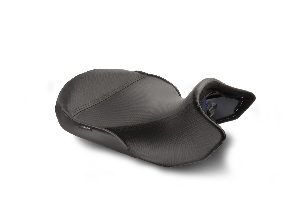 Check out the World Sport Performance Aftermarket Front Motorcycle Seat with CFX and Black Welt Low Version for the BMW R 1300 GS.